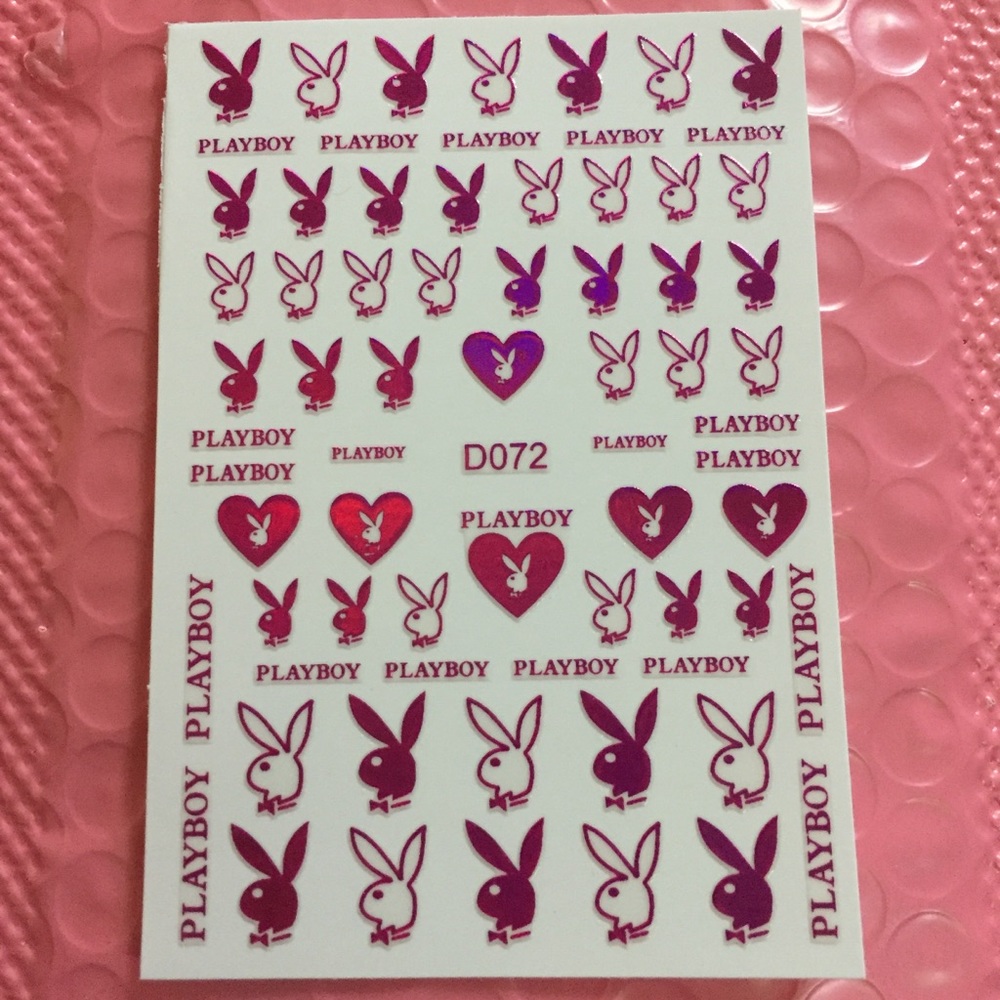 Playboy nail stickers